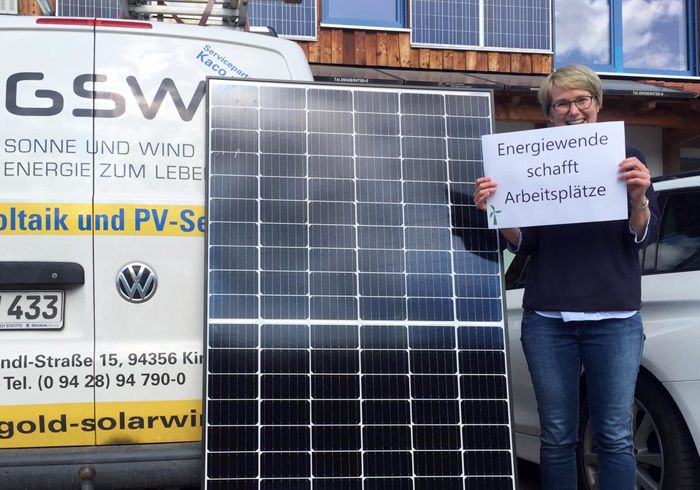 Energiewende schafft Arbeitsplätze